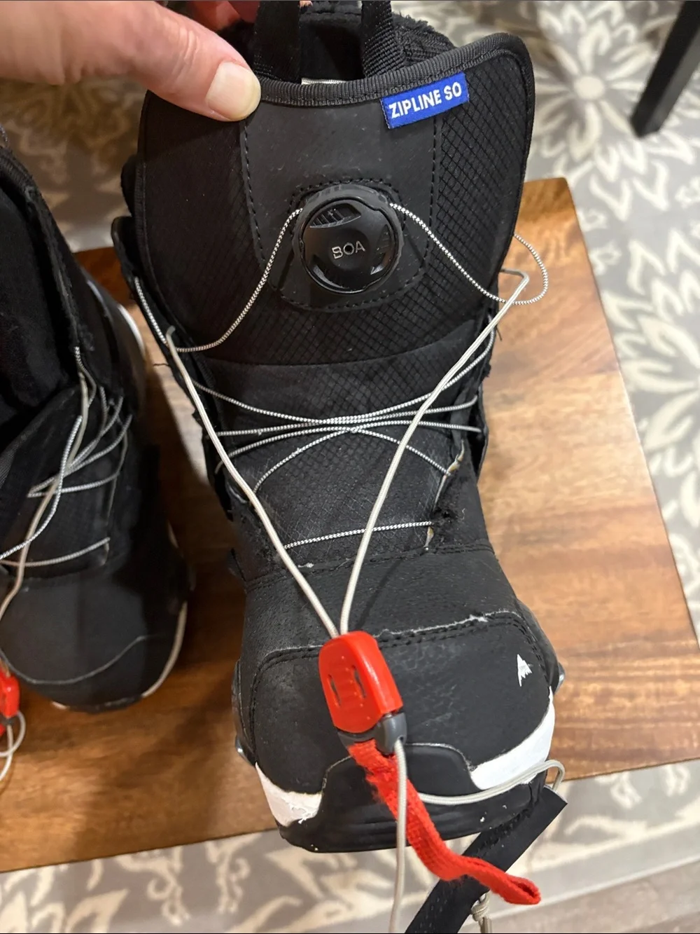 Burton Ski/Snowboard Boots. Zipline step on size 5 K